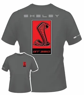 Shelby Ford GT-350 T-Shirt - Cool Grey Shirt GT350 Mustang Owners - Free US Ship • $37.09