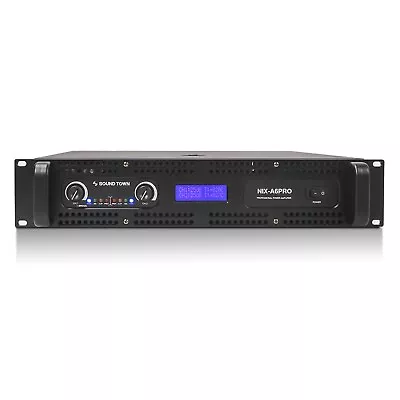 Sound Town 2-Channel 1500W Rack Mountable Power Amplifier With LPF (NIX-A6PRO) • $355.29