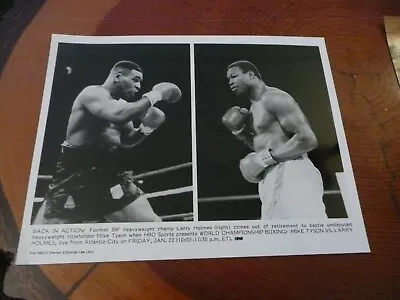 Boxing. Mike Tyson Vs. Larry Holmes Photo. • $20