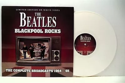 THE BEATLES Blackpool Rocks (white Vinyl) LP EX/EX STBVNY007 Vinyl Album Uk • $99.23