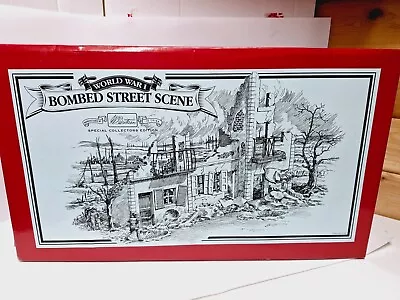 W Britain 00159  WW1 Bombed Steet Diorama Boxed • £115