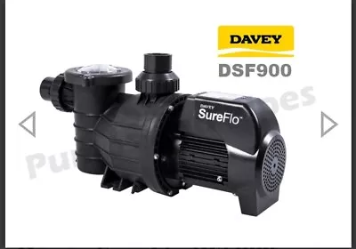 Davey Starflo SF DSF900 1.2Hp Pool Pump • $299