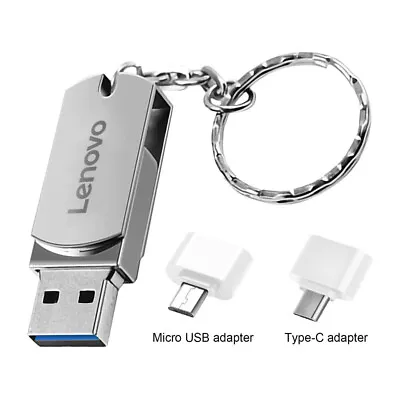 $16.99 • Buy USB 3.0 Mini Flash Drive 2TB Dual 2 In 1 Type C Memory USB Stick Thumb Pen Drive