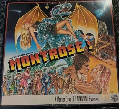 MONTROSE Self Titled  Vinyl LP 1975 WARNER BROS BS-2892-Used LP -Fair Condition  • $3.95