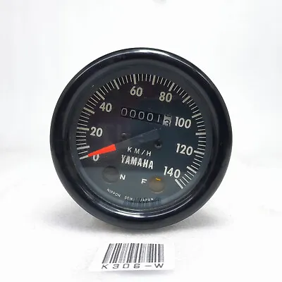 GENUINE YAMAHA RS100 LS2 LS3 AS3 RD125 RD200 SPEEDOMETER KM/H NOS Part JAPAN • $180