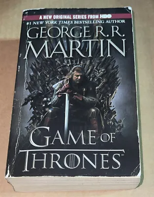 A Game Of Thrones : Book One A Song Of Ice And Fire By George R. Martin 2012/PB • $2.99