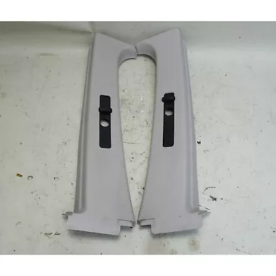 1995-1999 BMW E36 318ti Compact B- Pillar Column Interior Cover Pair Grey OEM • $59.20