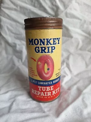 Vintage Monkey Grip 3-Ply Laminated Rubber Tube Repair Kit • $24.99