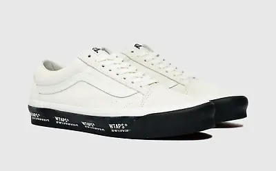 Vans Old Skool - WTAPS White Black (VN0A4P3X20F) - Size 9 US • $280