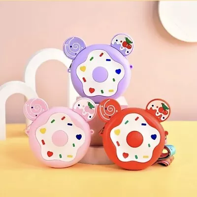 Mickey Mouse Donut Sweets Silicone Kids Purse Mini Crossbody • $38.99