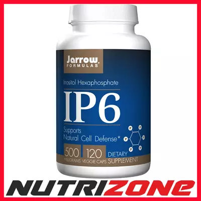 Jarrow Formulas IP6 (Inositol Hexaphosphate) Natural Cell Defense - 120 Vcaps • £24.20