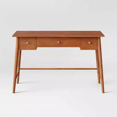 Project 62 Amherst Mid Century Brown Wood Writing Desk • $339.99