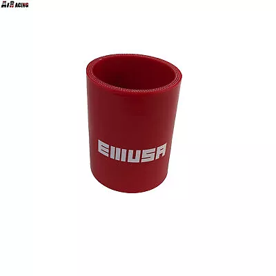 2  4-Ply 0 Degree Elbow Silicone Hose Pipe Intercooler Coupler Turbo RED • $10.98