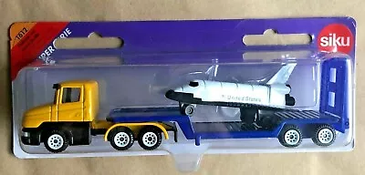 £24.22 • Buy Siku Super 1612 Scania T143h-400 Low Loader With NASA Space Shuttle Columbia MOC