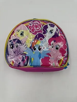 My Little Pony Pink Multicolor Lunch Bag Make Up Case Dash Cute Small Gift New • $13.95