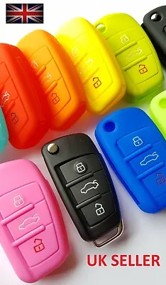 Audi Remote Cover Fits A1 A3 S3 A4 S4 A5 S5 A6 S6 Tt Q5 Q7 R8 Flip Key Case Fob • $6.25