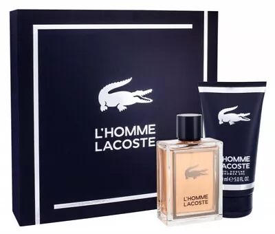 L'Homme Lacoste Gift Set For Men (150ml Shower Gel And 100ml EDT) • £48