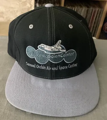 California Science Center Snapback Hat Cap Museum Shuttle Oschin Air & Space Vtg • $9.99