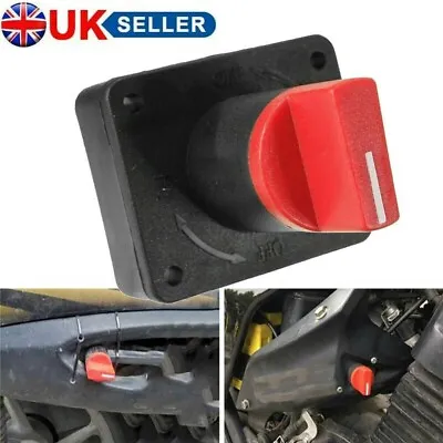 Mini Battery Isolator Master On/Off Switch For Marine Auto Car Boat Van 12V 100A • £6.89