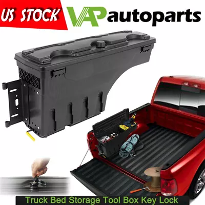 Truck Bed Storage Tool Box Left Side For 2005-2022 Toyota Tacoma Swing Case • $84.98