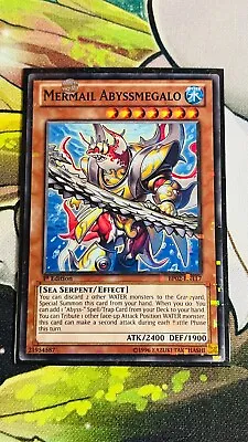 Yu-Gi-Oh Mosaic Rare Mermail Abyssmegalo 1st Edition BP02-EN117 NM • $3.48