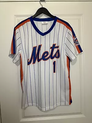 New York Mets Mookie Wilson 25th Anniversary 1986 SGA Jersey #1 Size Large • $38