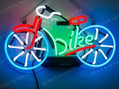 Bike Bikes Bicycle Store Open Acrylic 14  Neon Light Sign Lamp Decor Windows Art • $85.79