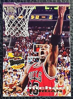 1993-94 Stadium Club Michael Jordan #181 Frequent Flyer Chicago Bulls Hof  Mint • $7.99