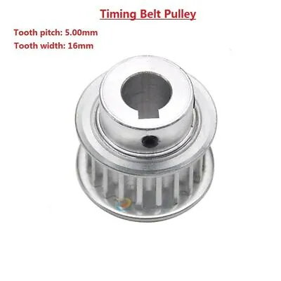 5M 15T-80T Timing Belt Pulley With Step/Keyway Bore 8-25mmFor 15mm Width Belt • $9.60