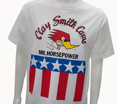 CLAY SMITH Cams T-Shirt Mens 2XL Mr Horsepower HOT ROD Drag Racing NHRA Gasser • $34.99