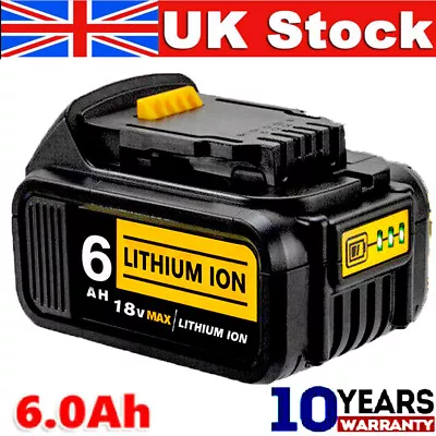 £19.90 • Buy For DeWalt Genuine DCB182 XR 18v Li-Ion Battery Pack 6.0ah 18 Volt DCB184 DCB200