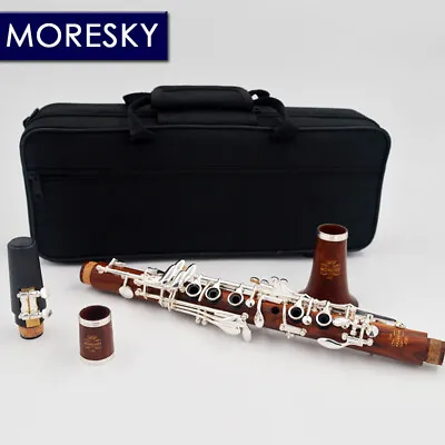 MORESKY ME1 Clarinet Eb Tone Redwood CLARINET Good Sound • $311.98