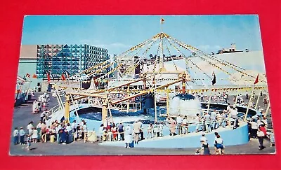 Underwater Diving Bells Pacific Ocean Park POP Amusement Santa Monica Vintage PC • $9.99