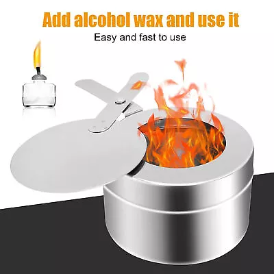 Mini Alcohol Stove Thickened Cooking Liquid Alcohol Buffet Heater Smooth Surface • $25.23