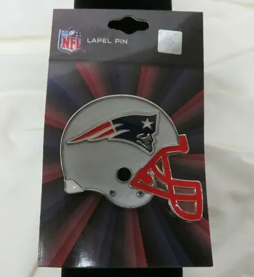 $9.95 • Buy NFL Official New England Patriots Large Team Helmet 2  Lapel Pin 