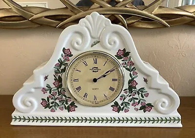 £9.99 • Buy Large Portmeirion Botanic Garden Clock. GWO. Vintage - 13” Inches X 8” Inches