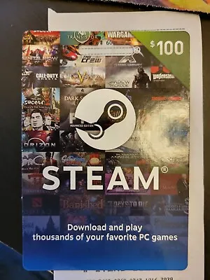 $100 Steam Gift Card Free Shipping  • $149.99