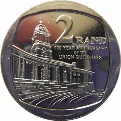 South Africa 2 Rand Union Buildings Coin KMUC100 2013 • $3.95