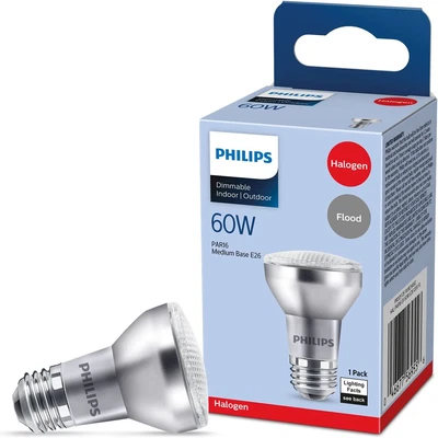 $17.14 • Buy Philips LED 60-Watt Equivalent PAR16 Halogen Dimmable Flood Light Bulb, 6-Pack, 