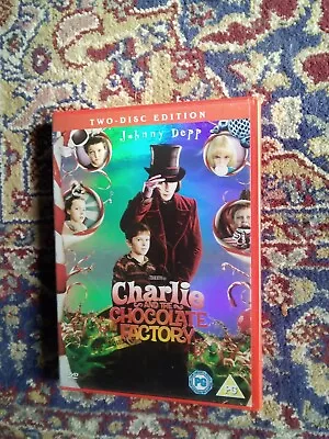 Charlie And The Chocolate Factory Dvd 2 Disc Edition Freepost • £1.99