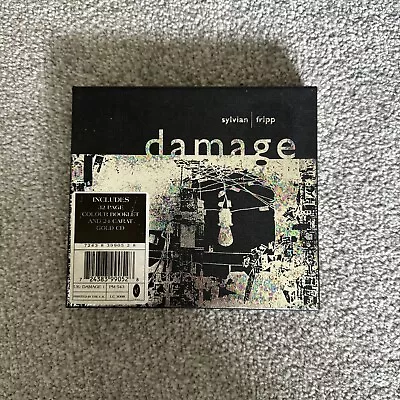 Sylvian/Fripp-Damage CD 1994 Deluxe 24k Gold CD/Book • £9.99