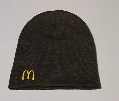 NEW McDonald’s Size Med Beanie Hat-Gray • $13.99