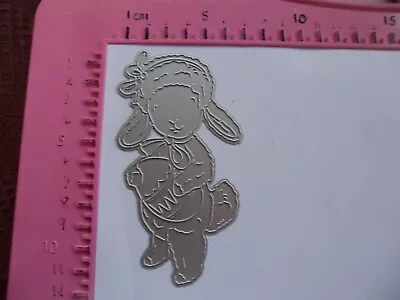 Craft Clearout-tattered Lace Metal Cutting Die-spring Wildlife Lamb Easter • £2.99