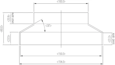 £7.27 • Buy Circular Spigot Adapter 150mm To 100mm Duct Reducer