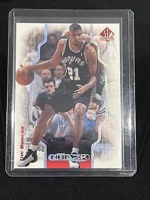 1998-99 SP Authentic NBA 2K Tim Duncan #2K17 • $19.99