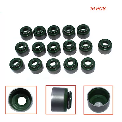 New 16pcs Intake Drain Valve Stem Oil Seal For Honda B16 B18 D16 12210-PZ1-004 • $14.01