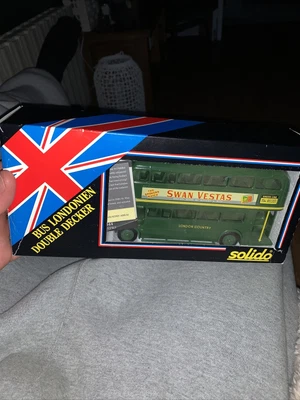 £14.50 • Buy Solido London Country Double Decker Bus Londonien Boxed Green. Mint Condition!!