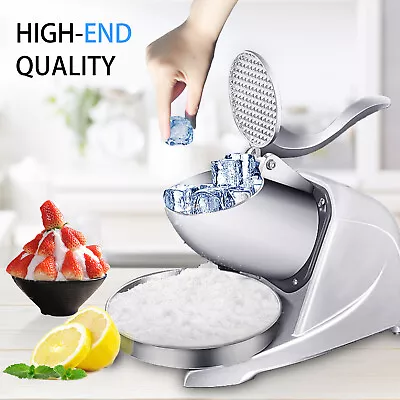 2200R/min  Electric Ice Crusher Shaver Machine Commercial Snow Cone Maker • $74.99