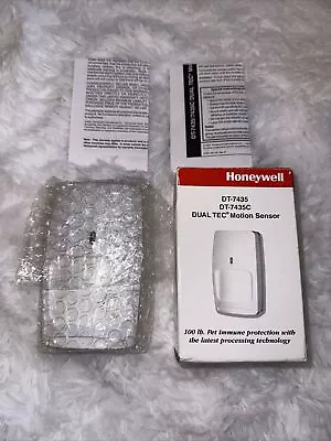 Honeywell IntelliSense DT-7435 Dual Tec Motion Sensor PIR/Microwave Supervision • $39.99