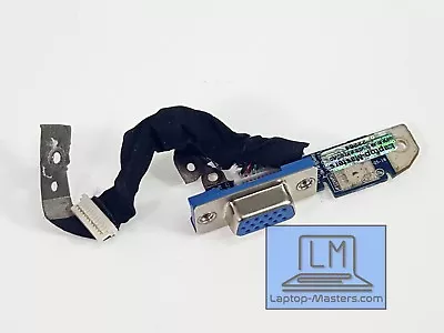 Toshiba Satellite X205 VGA Port Board With Cable LS-344BP • $7.99